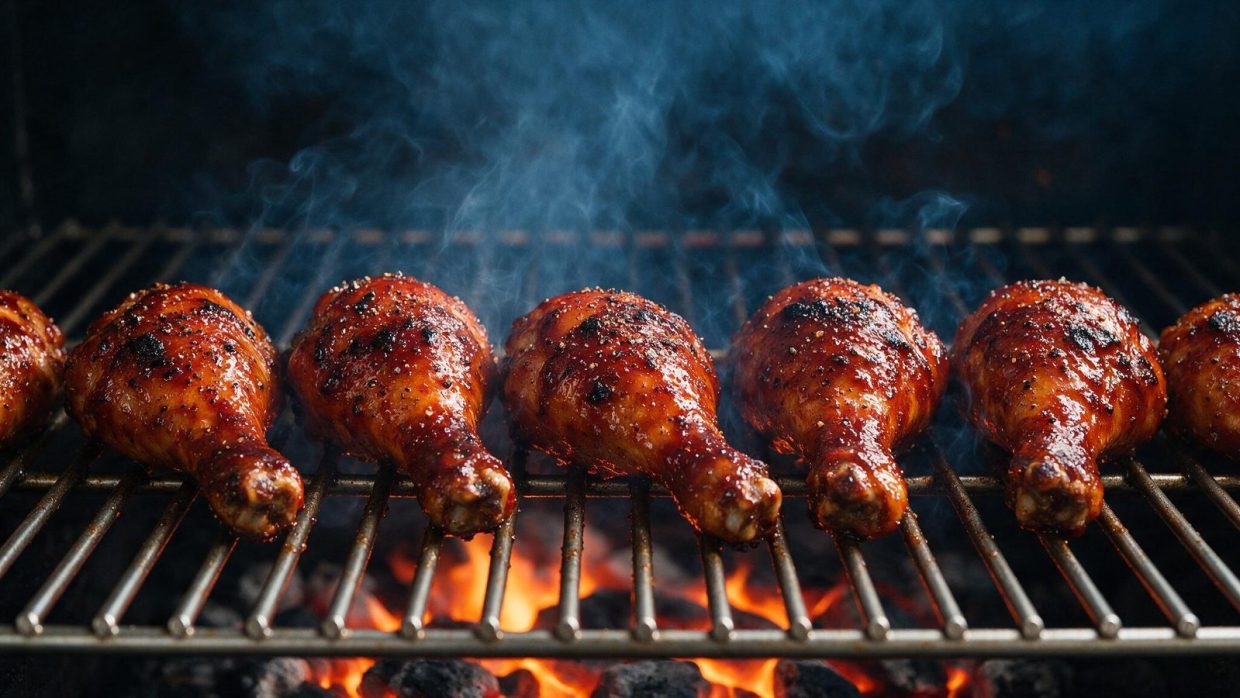 How Long to Smoke Chicken Drumsticks: The Skin Finishes Last, Not the Meat