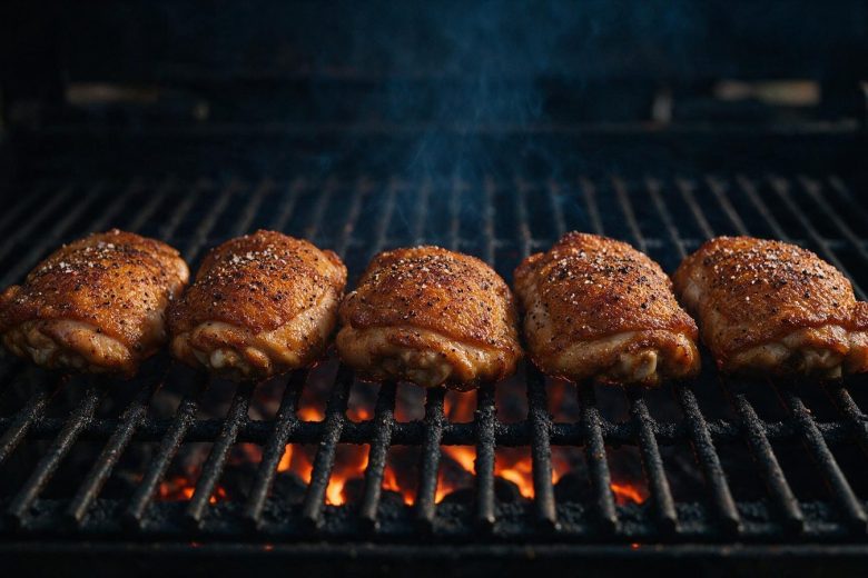 How Long to Smoke Chicken Thighs: The Meat Finishes Long Before the Skin Does