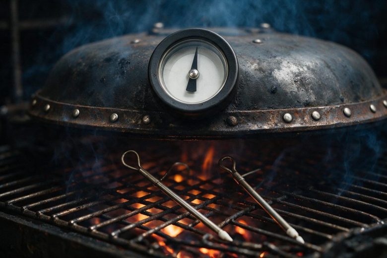 Lid thermometer vs grate probe: the gap is not a number you can subtract