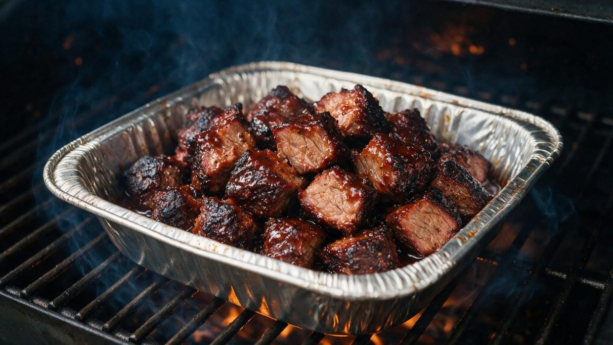 How Long to Smoke Poor Man’s Burnt Ends: Under 5 Hours, Not the 12 to 18 a Real Brisket Point Needs