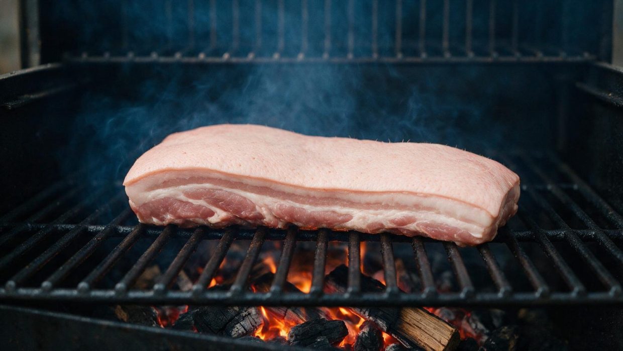 How long to smoke pork belly: it depends on what you’re making next
