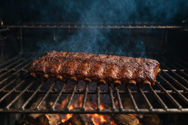 How long to smoke ribs: the first page says three hours and it says six, and neither number is wrong