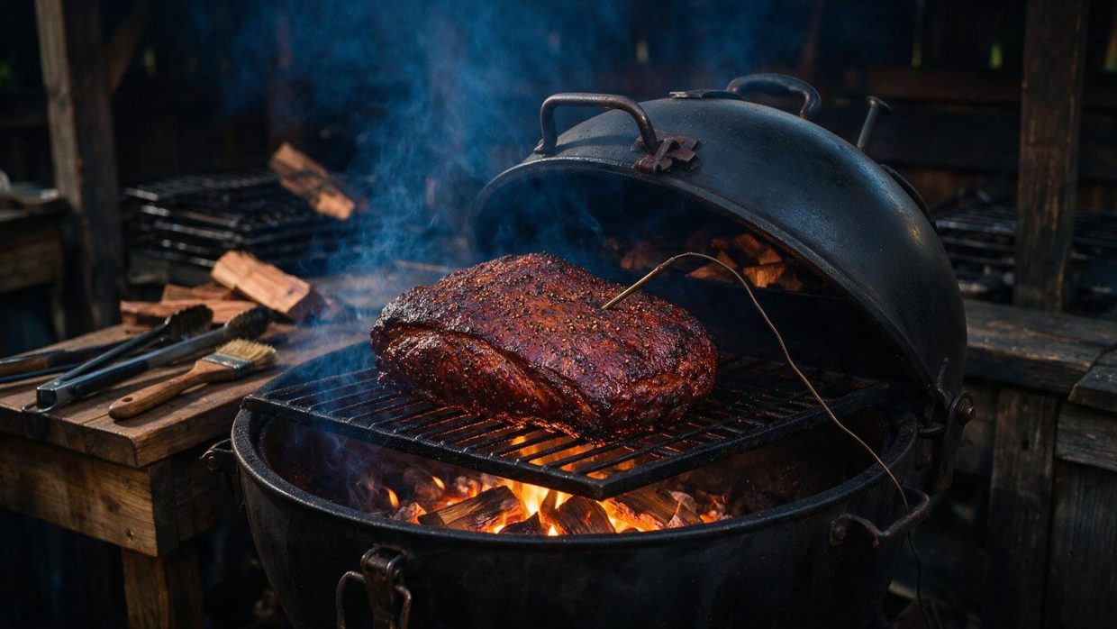 Brisket Stall: The Temperature Everyone Quotes Is a Reading of Your Air, Not Your Meat
