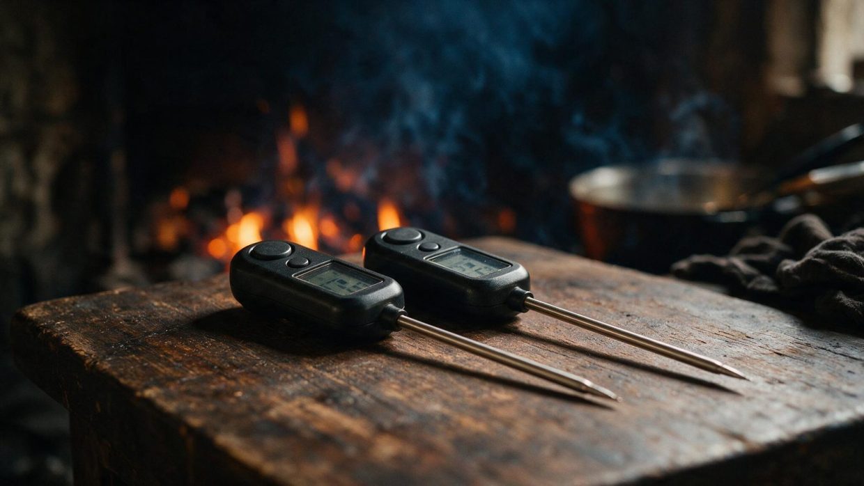 How accurate are meat thermometers: 1 to 2 degrees and 2 to 4 degrees are both correct, and neither source says why