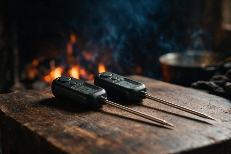 How accurate are meat thermometers: 1 to 2 degrees and 2 to 4 degrees are both correct, and neither source says why