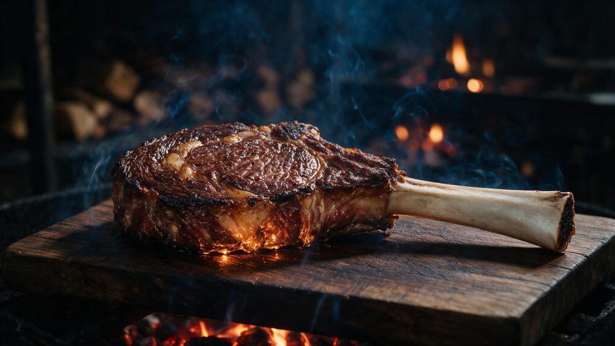 How Long to Smoke a Tomahawk Steak: Two Numbers for Two Different Steps