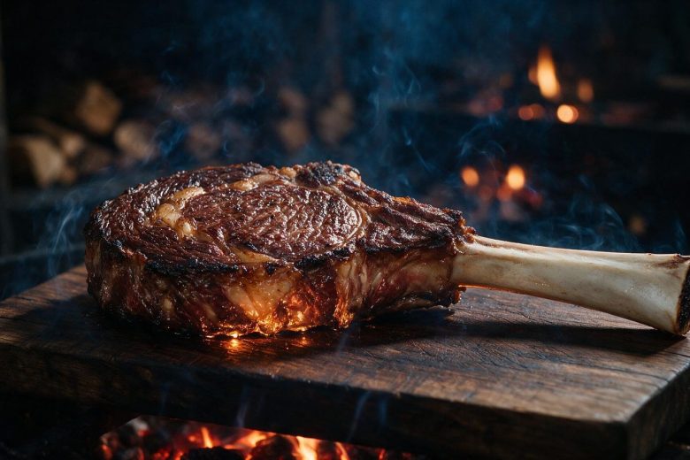 How Long to Smoke a Tomahawk Steak: Two Numbers for Two Different Steps