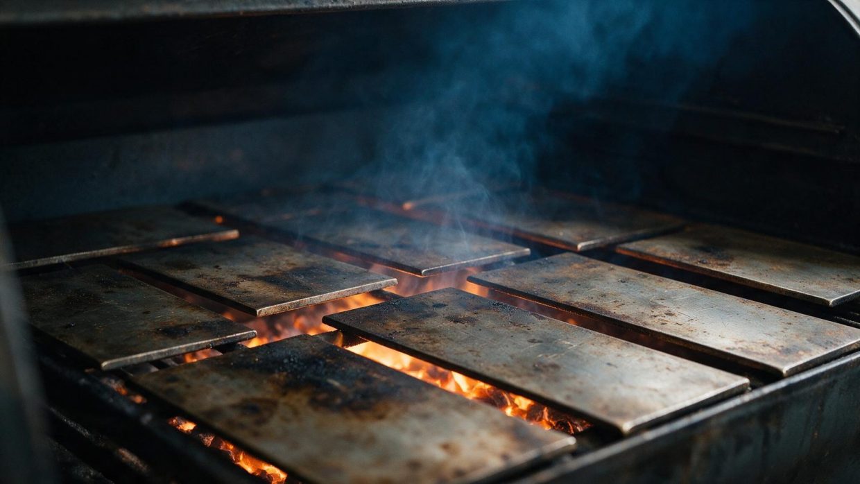 Offset smoker tuning plates: they fix the hot end, not the swing