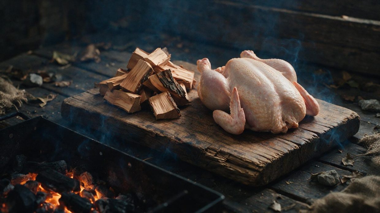 Best Wood for Smoking Chicken: Your Bird Finishes Before Your Fire Does