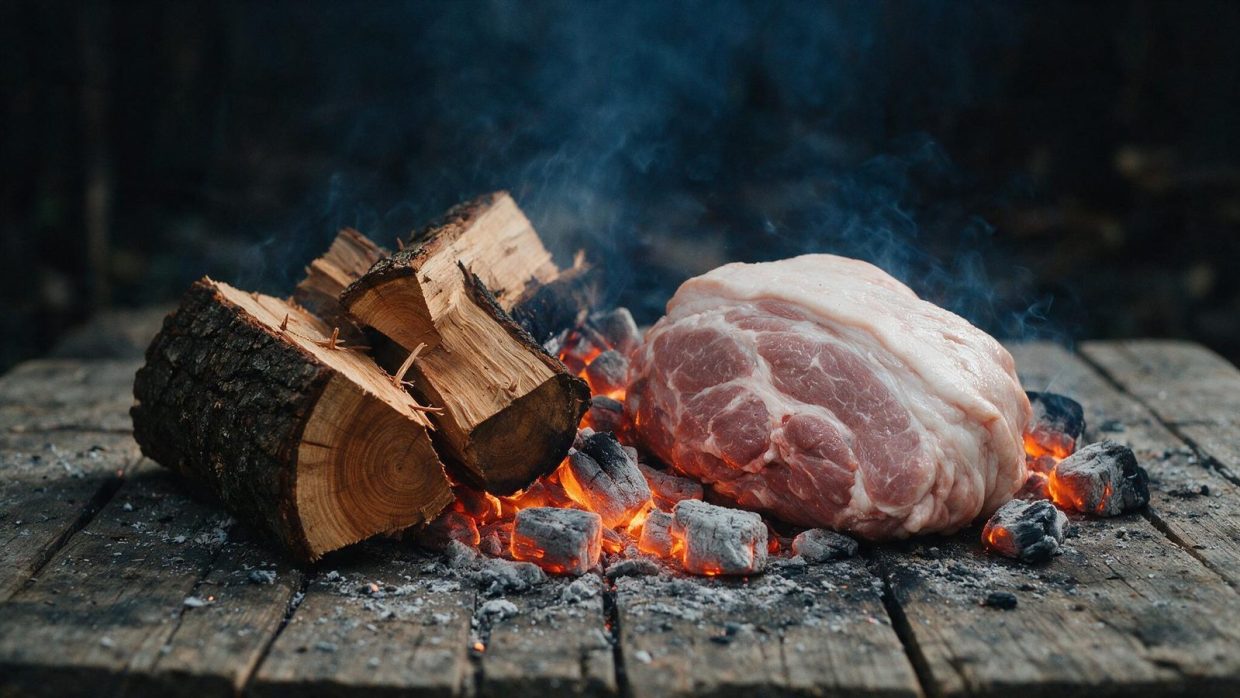 Best wood for smoking pork: the fat decides more than the wood