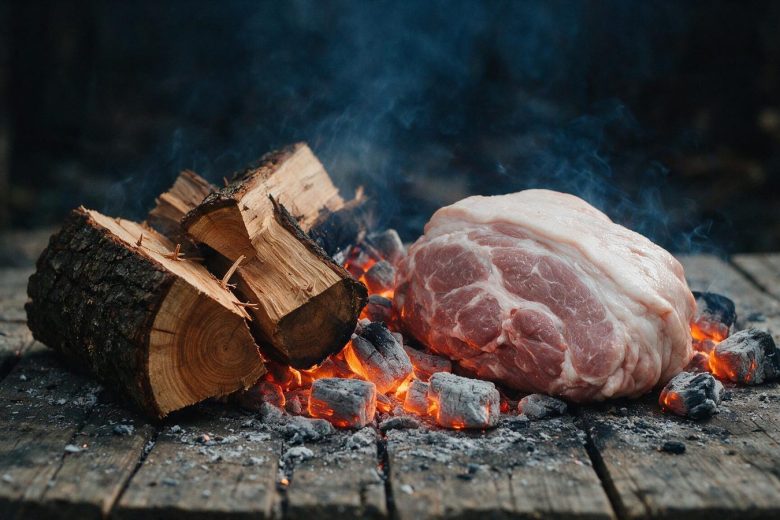 Best wood for smoking pork: the fat decides more than the wood